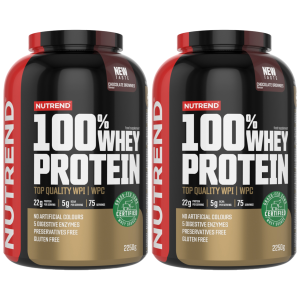 NUTREND 100% Whey Protein - 2x 2250gZysk powyżej 140zł