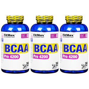 FITMAX BCAA Pro 4200 - 3x 240tabZysk od 30zł do 40zł