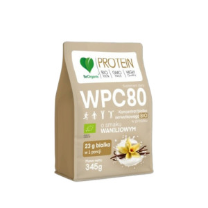 ALINESS - WPC 80 BIO - 345gNOWA STRUKTURA > Suplementy i Suplementy > Suplementy białkowe > Koncentraty białek serwatkowych (WPC)
