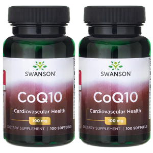 SWANSON CoQ10 100mg - 2x 100softgelsZysk od 60zł do 70zł