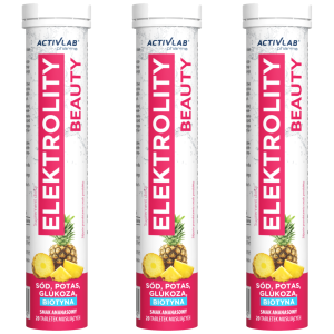 ACTIVLAB PHARMA - Elektrolity Beauty - 20tabs - 3x PineappleZysk od 5zł do 10zł