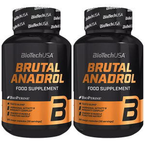BioTech USA Brutal Anadrol - 2x 90capsMęski pierwiastek i pochodne