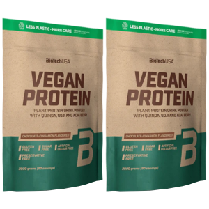 BioTech USA Vegan Protein - 2x 2000gSuplementy białkowe