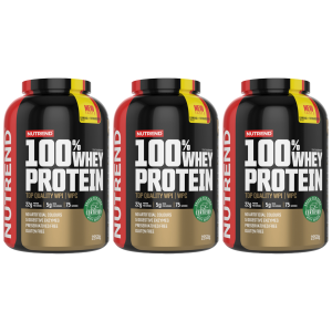 NUTREND 100% Whey Protein - 3x 2250gSuplementy białkowe