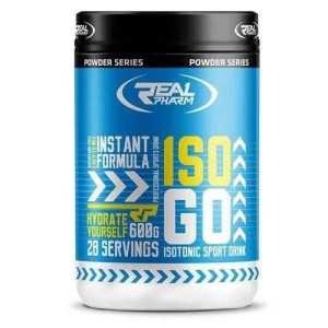 REAL PHARM ISO GO - 600g - Orange - Odżywki około treningowe