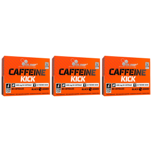 OLIMP Caffeine Kick 200mg - 3x 60caps.Zysk od 20zł do 30zł
