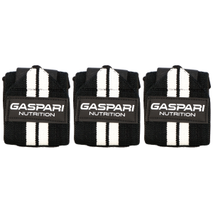 GASPARI NUTRITION Wrist Wraps - 3x Opaski usztywniające na nadgarstkiZysk od 90zł do 100zł