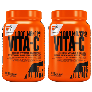 EXTRIFIT Vita-C 1000mg Time Release - 2x 100tabsZysk od 20zł do 30zł