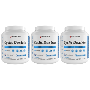 7 NUTRITION - Cyclic Dextrine - 3x 900g - UnflavoredWęglowodany