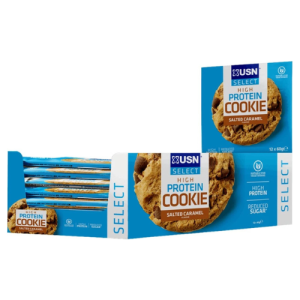 USN - Select Cookie - 12x 60g - Salted Caramel