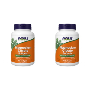 NOW - Magnesium Citrate - 2x 90softgelsZysk od 30zł do 40zł