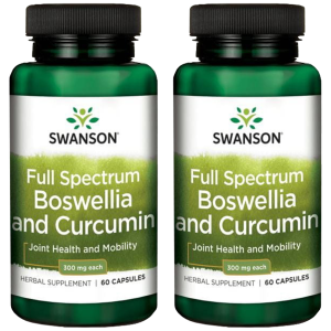 SWANSON Full Spectrum Boswellia & Curcumin - 2x 60capsZdrowie i uroda