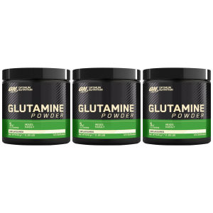 OPTIMUM NUTRITION Glutamine - 3x 630gZysk powyżej 140zł