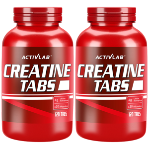 ACTIVLAB Creatine Tabs - 2x 120tabsZysk od 20zł do 30zł