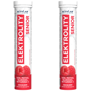 ACTIVLAB PHARMA - Elektrolity Senior - 20tabs - 2x RaspberryZysk od 2zł do 5zł