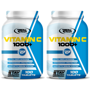 REAL PHARM Vitamin C 1000 - 2x 100tabs.Zysk od 10zł do 20zł
