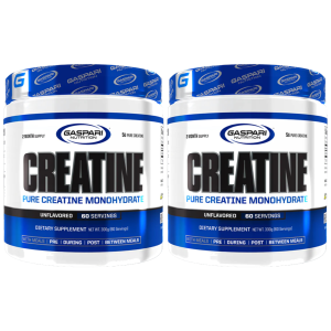 GASPARI NUTRITION Creatine Monohydrate (Qualitin) - 2x 300gZysk powyżej 140zł