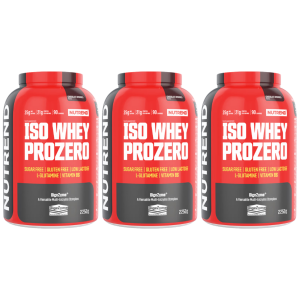 NUTREND Iso Whey Pro Zero - 3x 2250gZysk powyżej 140zł