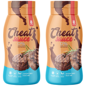 Cheat Meal Nutrition Sauce 0% (Sos zero kalorii) - 2x 500ml - BarbecueZysk od 10zł do 20zł