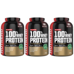 NUTREND 100% Whey Protein - 3x 2250gZysk powyżej 140zł