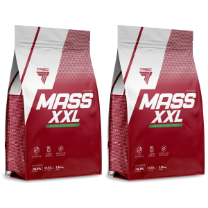 TREC Mass XXL - 2x 3000gZysk od 90zł do 100zł