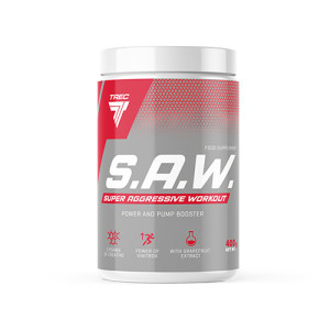 TREC S.A.W - 400g - Blackcurrant Lemon - Odżywki około treningoweZysk od 30zł do 40zł