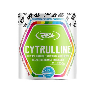 REAL PHARM Citrulline - 200g - Raspberry Strawberry - Boostery Azotowe