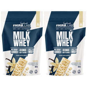 HIRO.LAB - Milk Whey - 2x 700gNOWA STRUKTURA > Suplementy i Suplementy > Suplementy białkowe > Koncentraty białek serwatkowych (WPC)