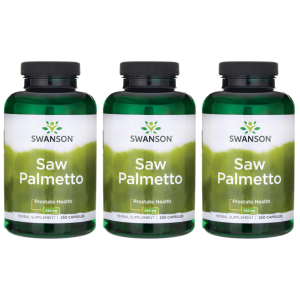 SWANSON Saw Palmetto 540mg - 3x 250capsZysk od 50zł do 60zł