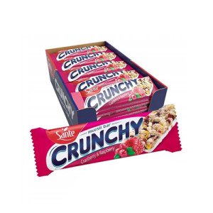 SANTE Baton Crunch - 25x 40g - Cranberry Raspberry Vanilla Coat - Batony