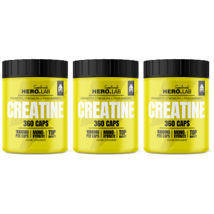 HIRO.LAB Creatine - 3x 360 caps.Zysk powyżej 140zł
