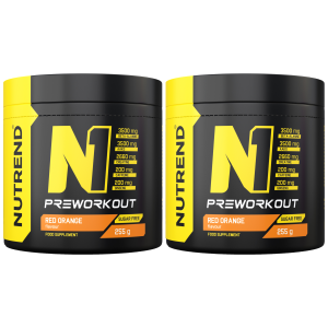 NUTREND N1 Pre Workout - 2x 255gSuplementy około treningowe