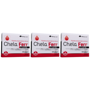 OLIMP Chela-Ferr Forte - 3x 30capsZysk od 30zł do 40zł