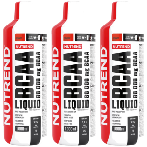 NUTREND Mega Strong BCAA - 3x 1000mlZysk od 40zł do 50zł