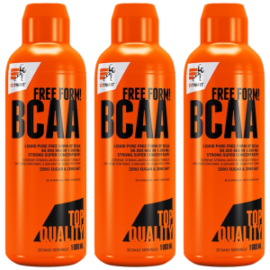 EXTRIFIT BCAA 80000mg Liquid - 3x 1000mlZysk od 60zł do 70zł