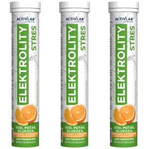ACTIVLAB PHARMA - Elektrolity Stres - 20tabs - 3x OrangeZysk od 5zł do 10zł