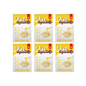 Cheat Meal Nutrition Diet Tagliatelle - 6x 400g (4x 300g netto) - Makaron dietetyczny