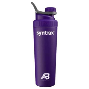 SYNTRAX Aerobottle Primus Steel - 946ml - Purple