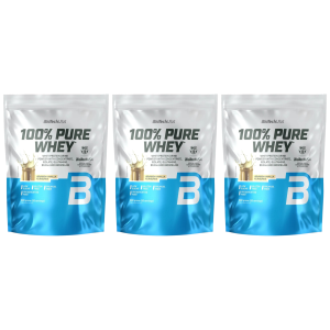 BIOTECH - 100% Pure Whey - 3x 900g - Bourbon Vanilla