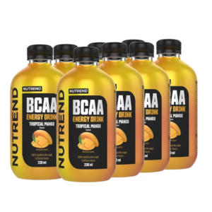 NUTREND BCAA Energy Drink - 8x 330ml - Tropical Mango - Odżywki około treningowe