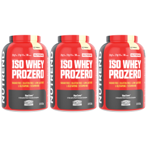 NUTREND Iso Whey ProZero - 3x 2250gZysk powyżej 140zł