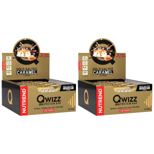 NUTREND - Baton QWIZZ Protein Bar - 24x 2x 60gBatony