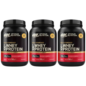 OPTIMUM NUTRITION Whey Gold Standard - 3x 780gZysk powyżej 140zł