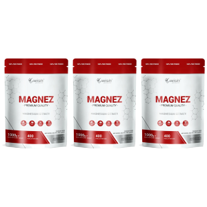 WISH Pharmaceutical Cytrynian Magnezu - 3x 1000gZysk od 60zł do 70zł