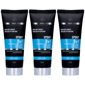 THE BALANCE COSMETICS - Krem do twarzy i emulsja po goleniu 2w1 Sport - 3x 75mlZysk od 100zł do 120zł