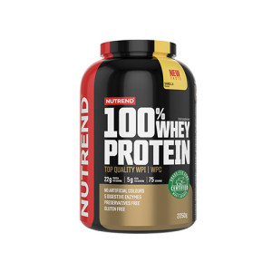 NUTREND 100% Whey Protein - 2250g - Vanilla - Odżywki białkowe