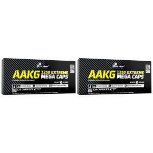 OLIMP AAKG 1250 Extreme Mega Caps - 2x 120capsZysk od 40zł do 50zł