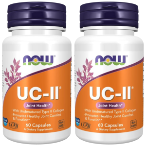 NOW - UC-II Collagen Type II 40mg - 2x 60vcaps.Zysk od 60zł do 70zł