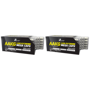 OLIMP AAKG 1250 Extreme Mega Caps - 2x 10x 30capsBoostery Azotowe