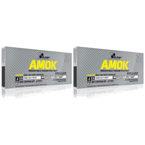 OLIMP Amok - 2x 60capsSuplementy około treningowe